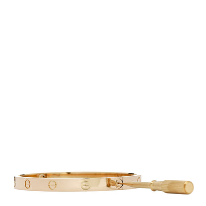 Cartier 18K Yellow Gold LOVE Bracelet 19 3 of 9