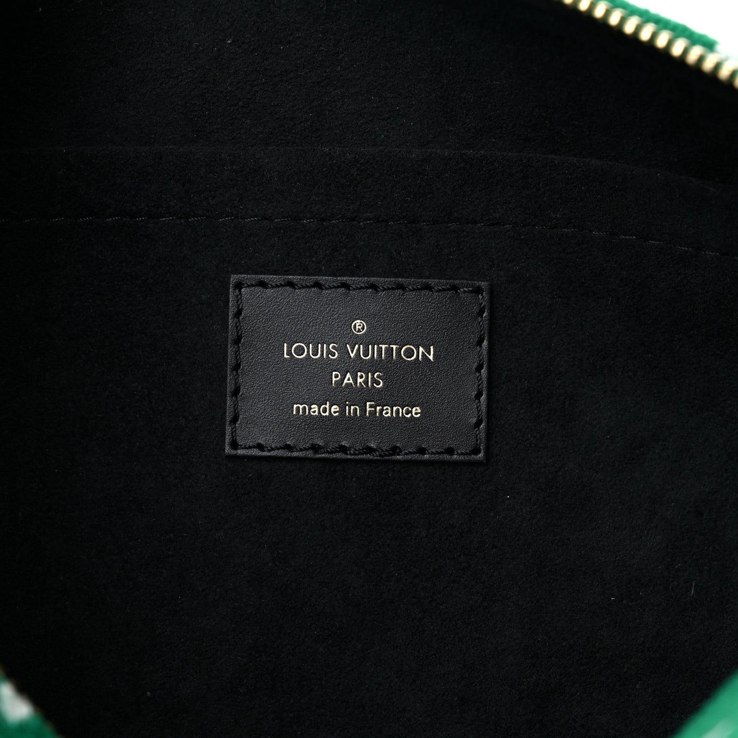 Monogram Jacquard Velvet Papillon Vert
