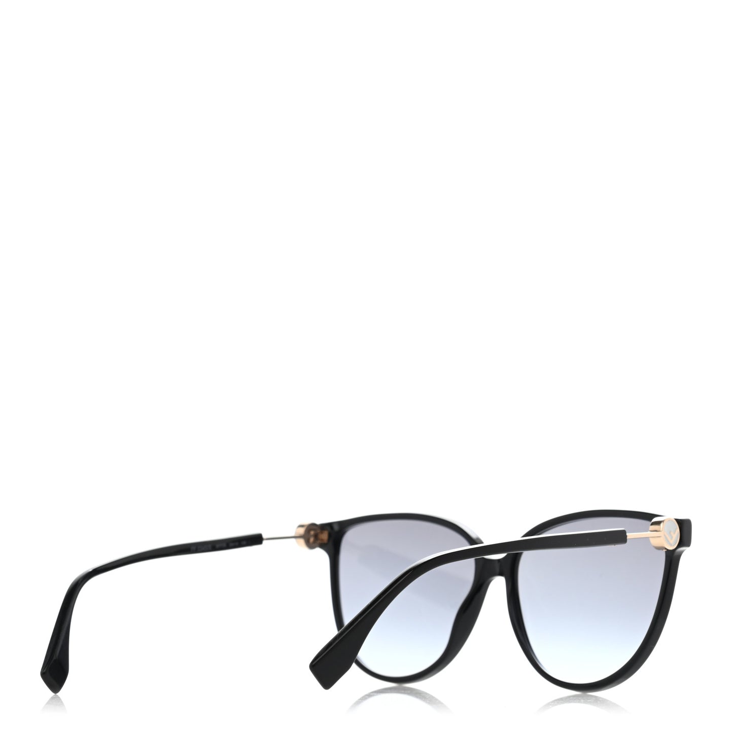 Acetate F Is Fendi FF Sunglasses FF 0345/S Black