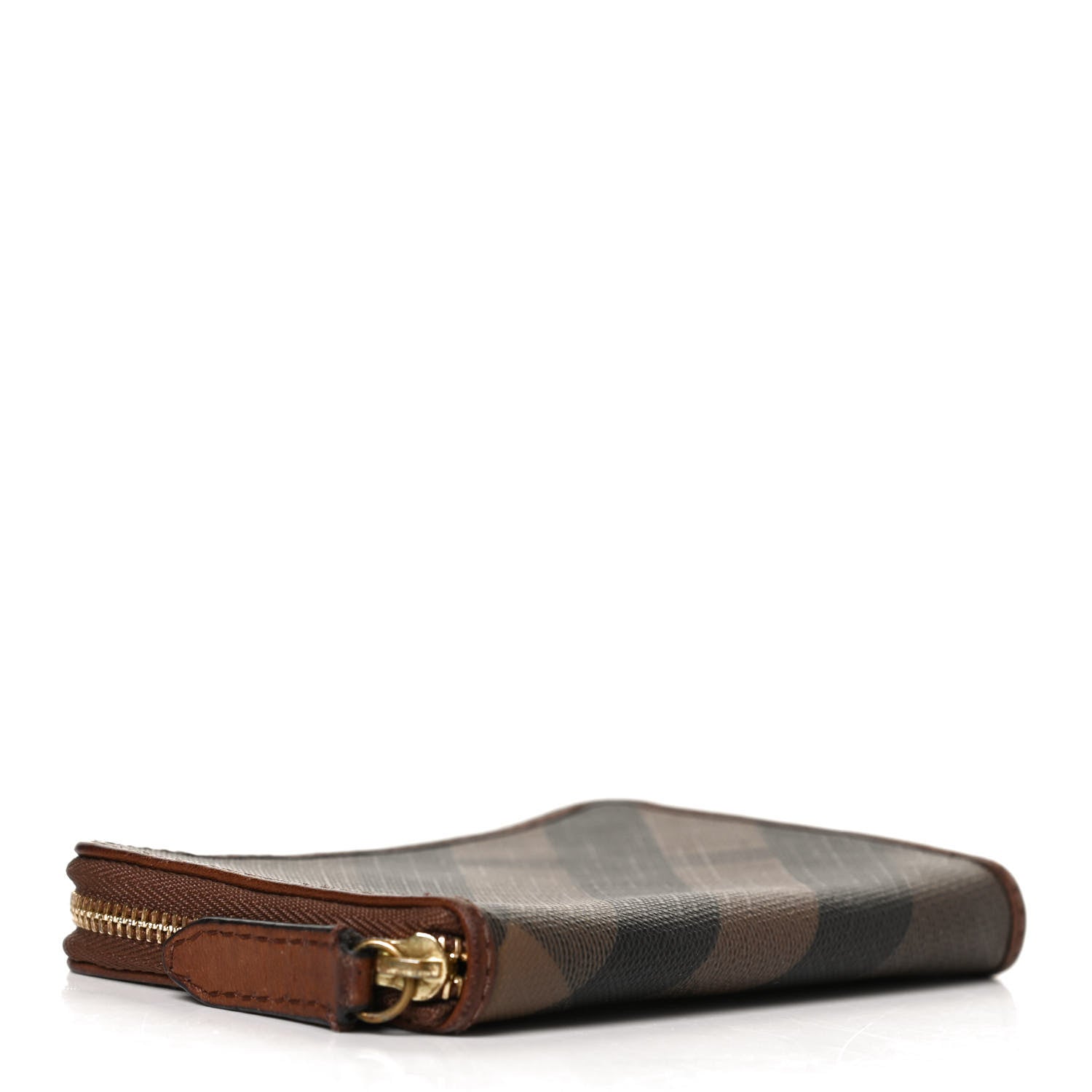 Burberry Smoked Check Zip Around Wallet 4 of 8