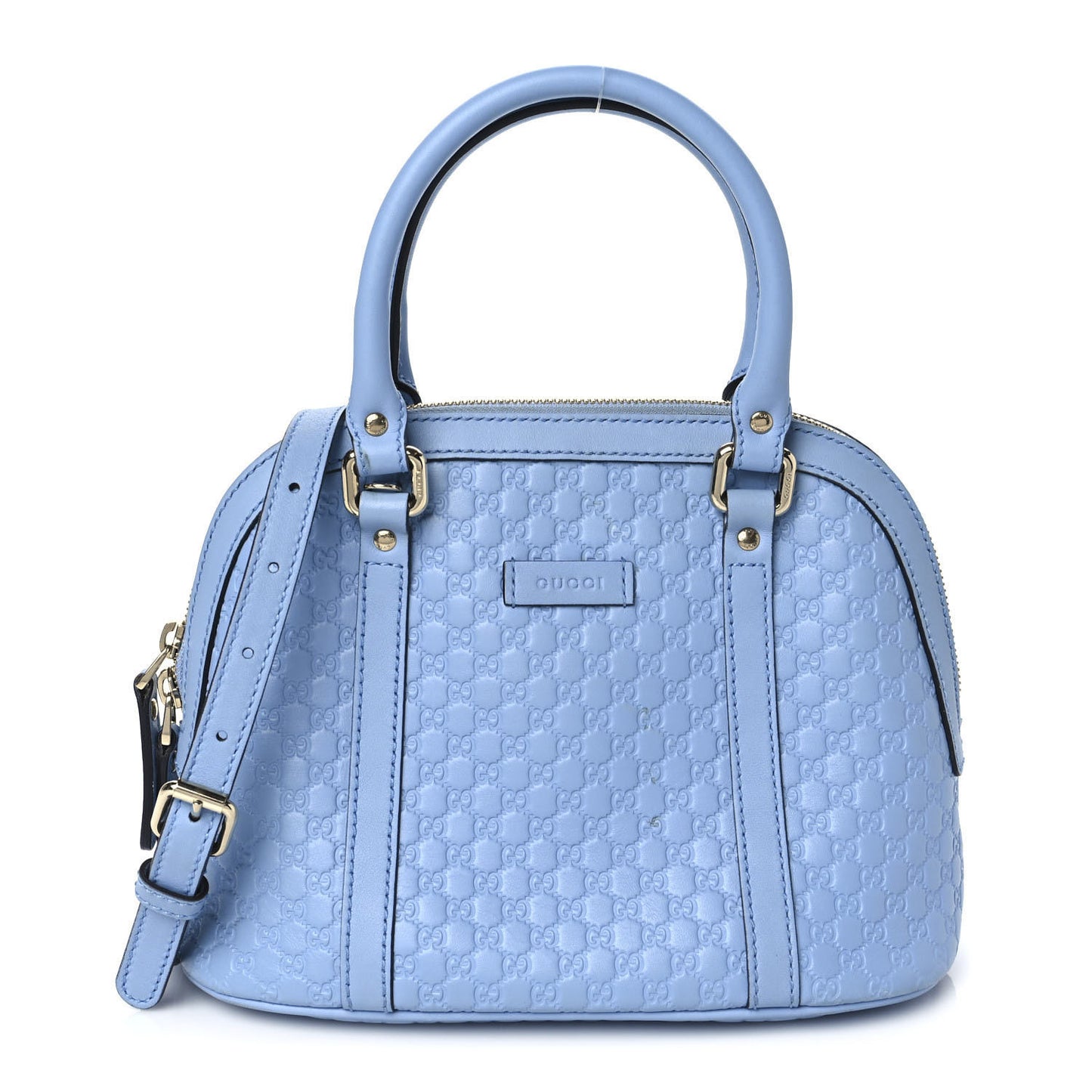 Microguccissima Mini Dome Bag Mineral Blue