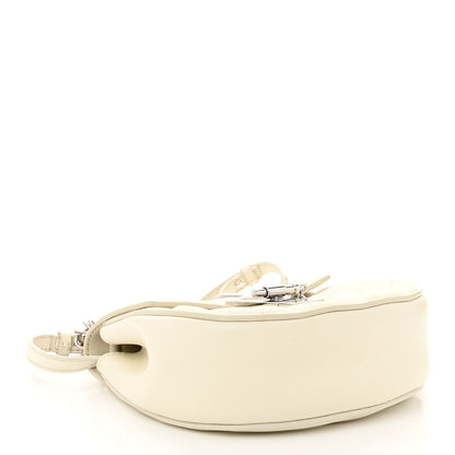 Chloe Calfskin Quilted Mini Drew Bijou Shoulder Bag Natural White 4 of 11