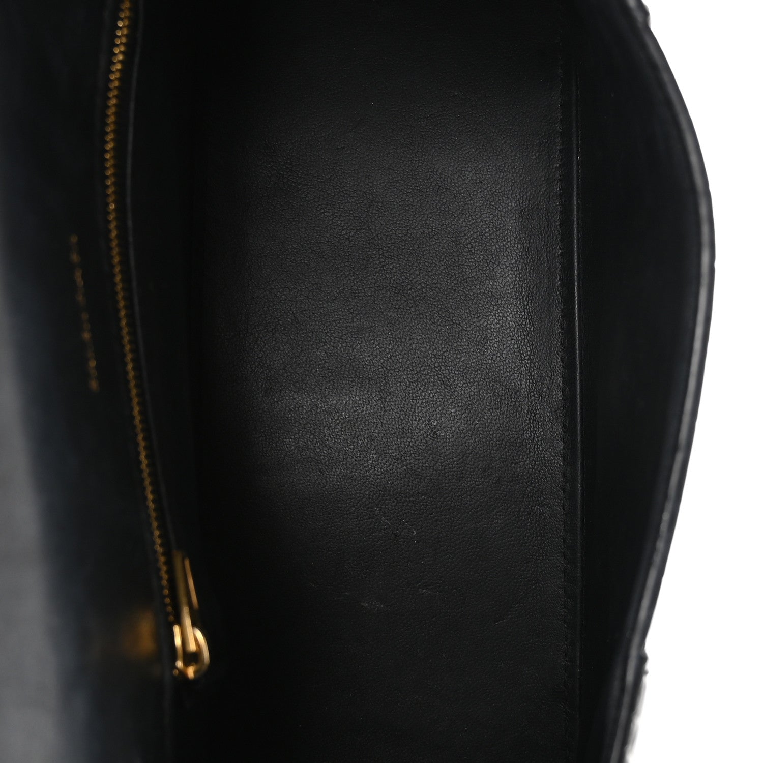 Balenciaga Shiny Calfskin Crocodile Embossed Small Hourglass Top Handle Bag Black 5 of 12