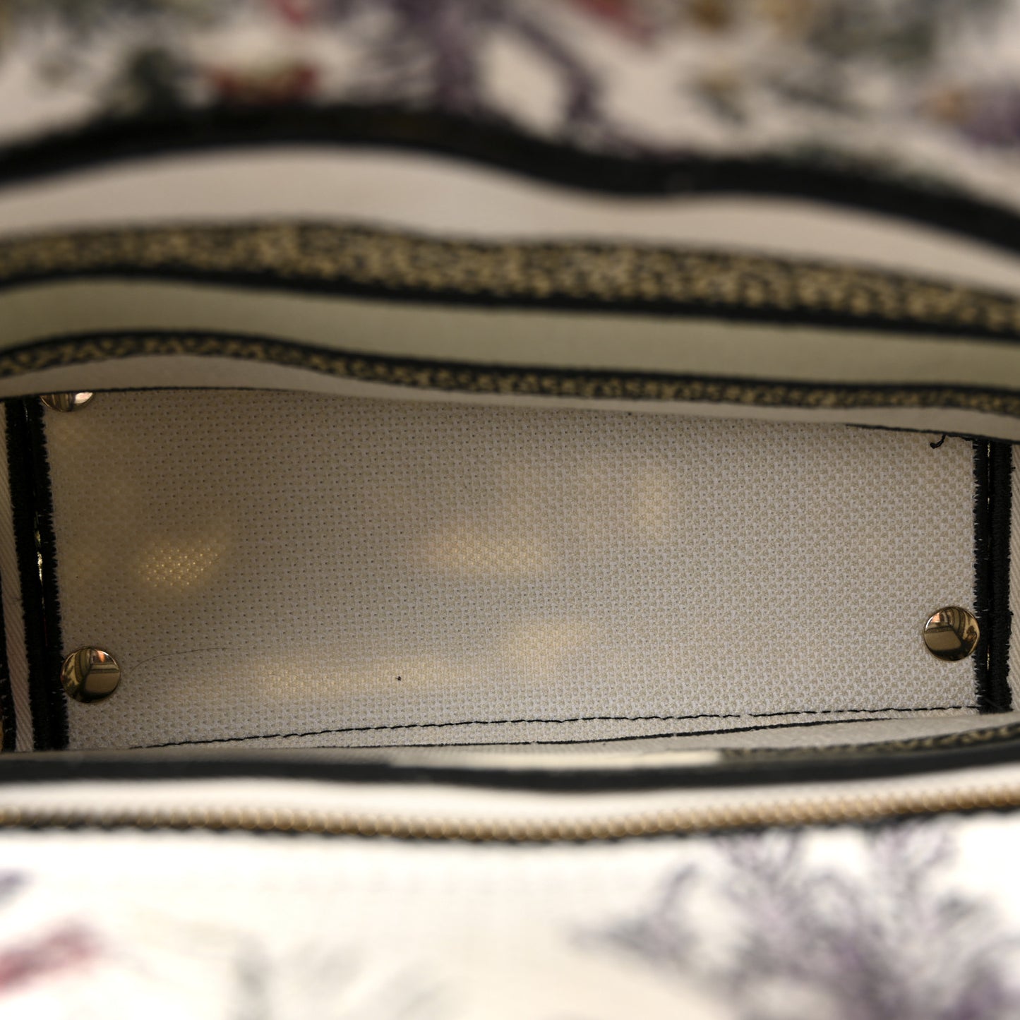 Canvas Embroidered Medium Lady D-Lite Multicolor