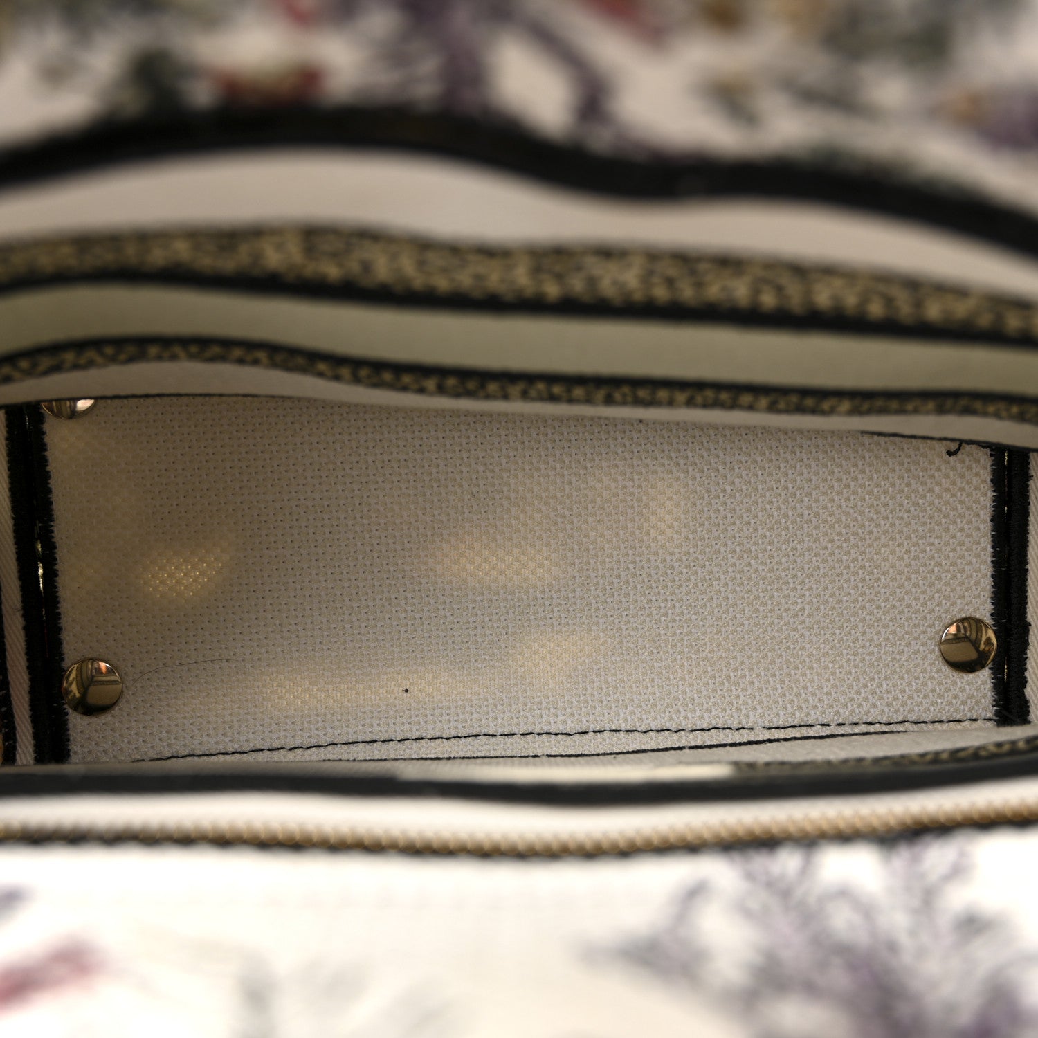 Christian Dior Canvas Embroidered Medium Lady D-Lite Multicolor 5 of 10