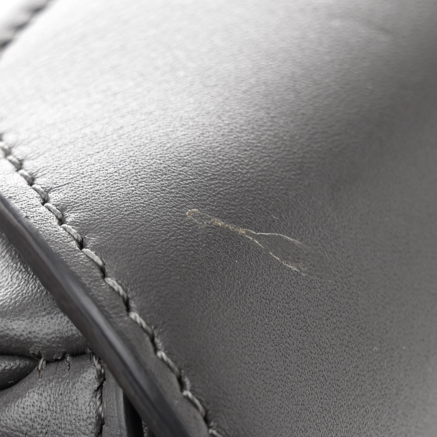 Celine Satinated Calfskin Besace Small 16 Grey 12 of 12