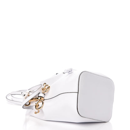 Fendi Vitello Cruise F is Fendi Mini Mon Tresor Bucket Bag Optical White 4 of 11