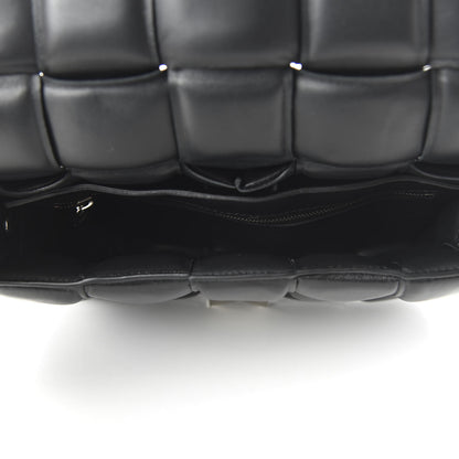 Bottega Veneta Nappa Maxi Intreccio Padded Cassette Crossbody Bag Black 5 of 9