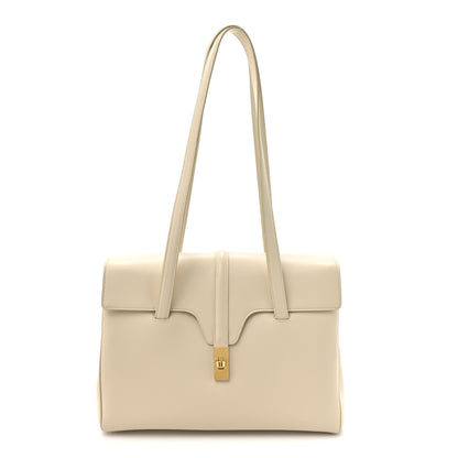 Celine Calfskin Medium Soft 16 Bag Light Grey 1 of 13