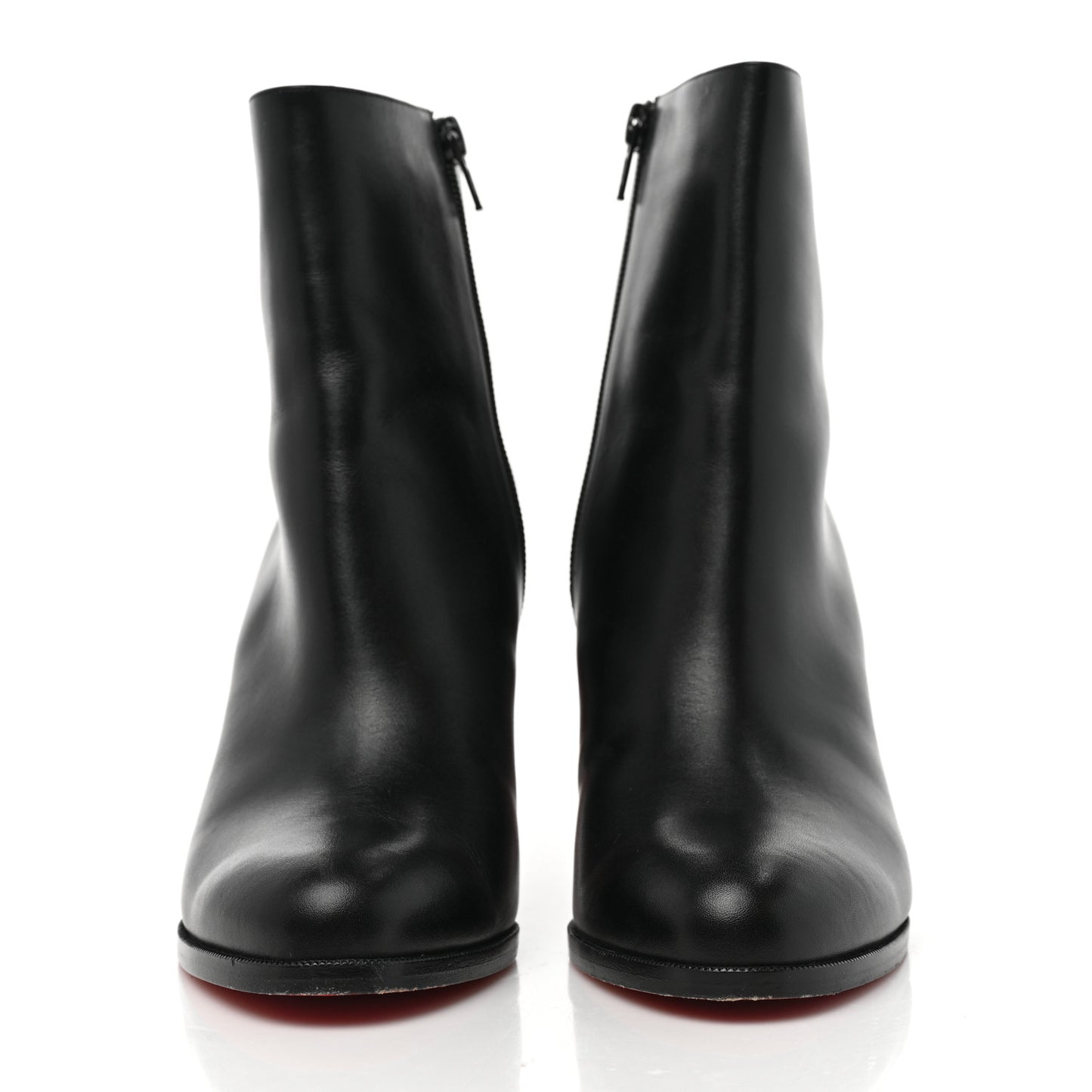 Calfskin Adox 85 Ankle Boots 40 Black