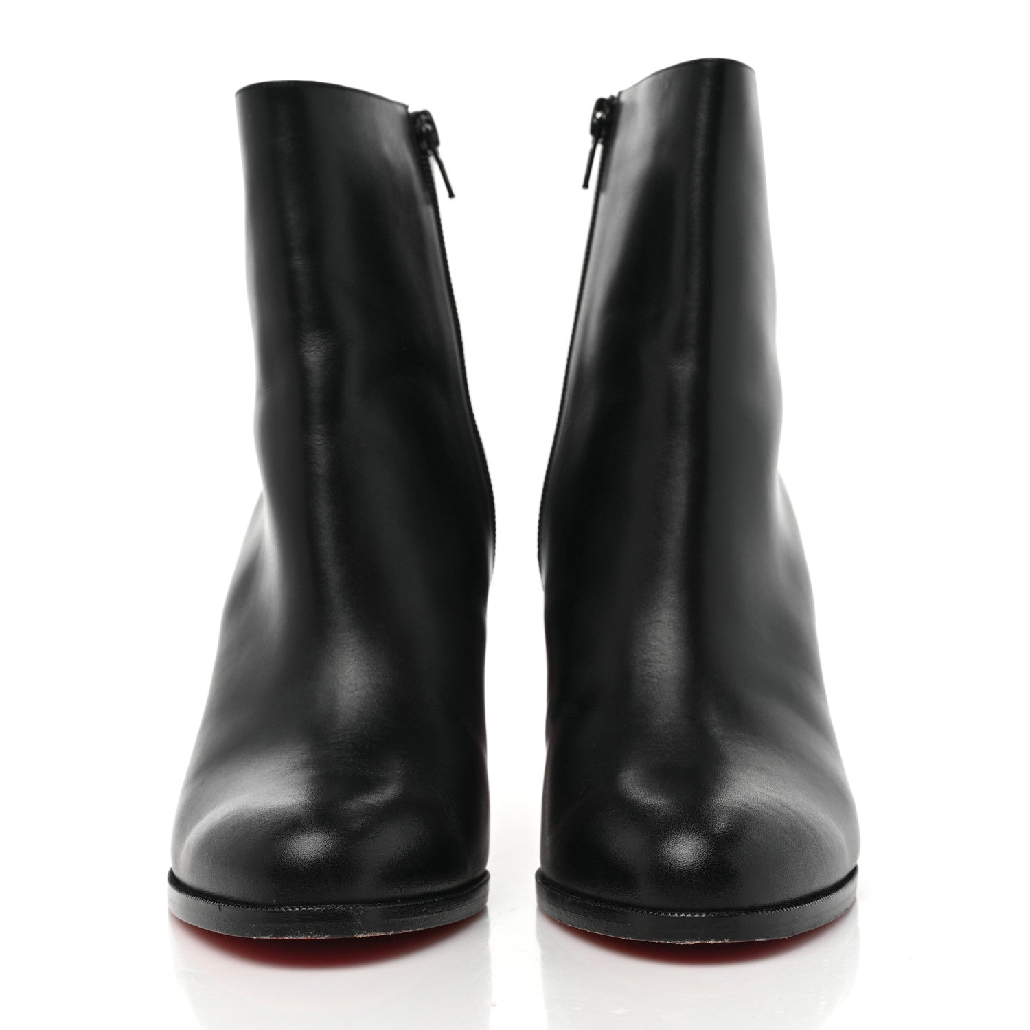Christian Louboutin Calfskin Adox 85 Ankle Boots 40 Black 2 of 8