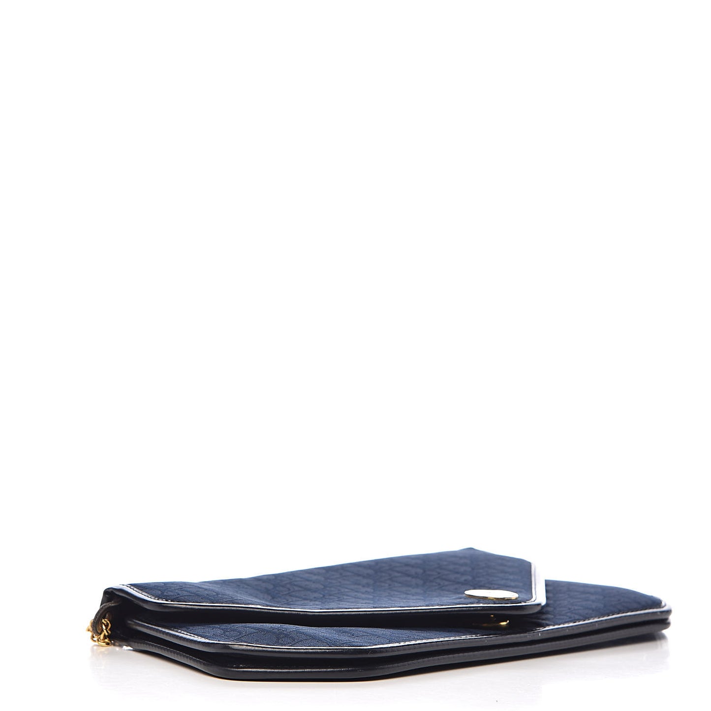 Monogram Chain Flap Navy