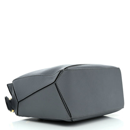 Loewe Calfskin Small Puzzle Bag Gunmetal 4 of 10
