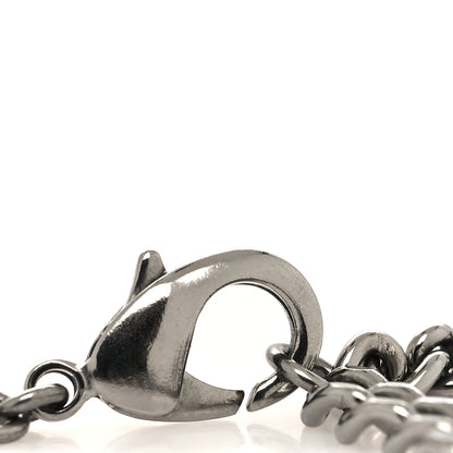 Chanel Crystal Charm Chain Belt Silver 3 of 4