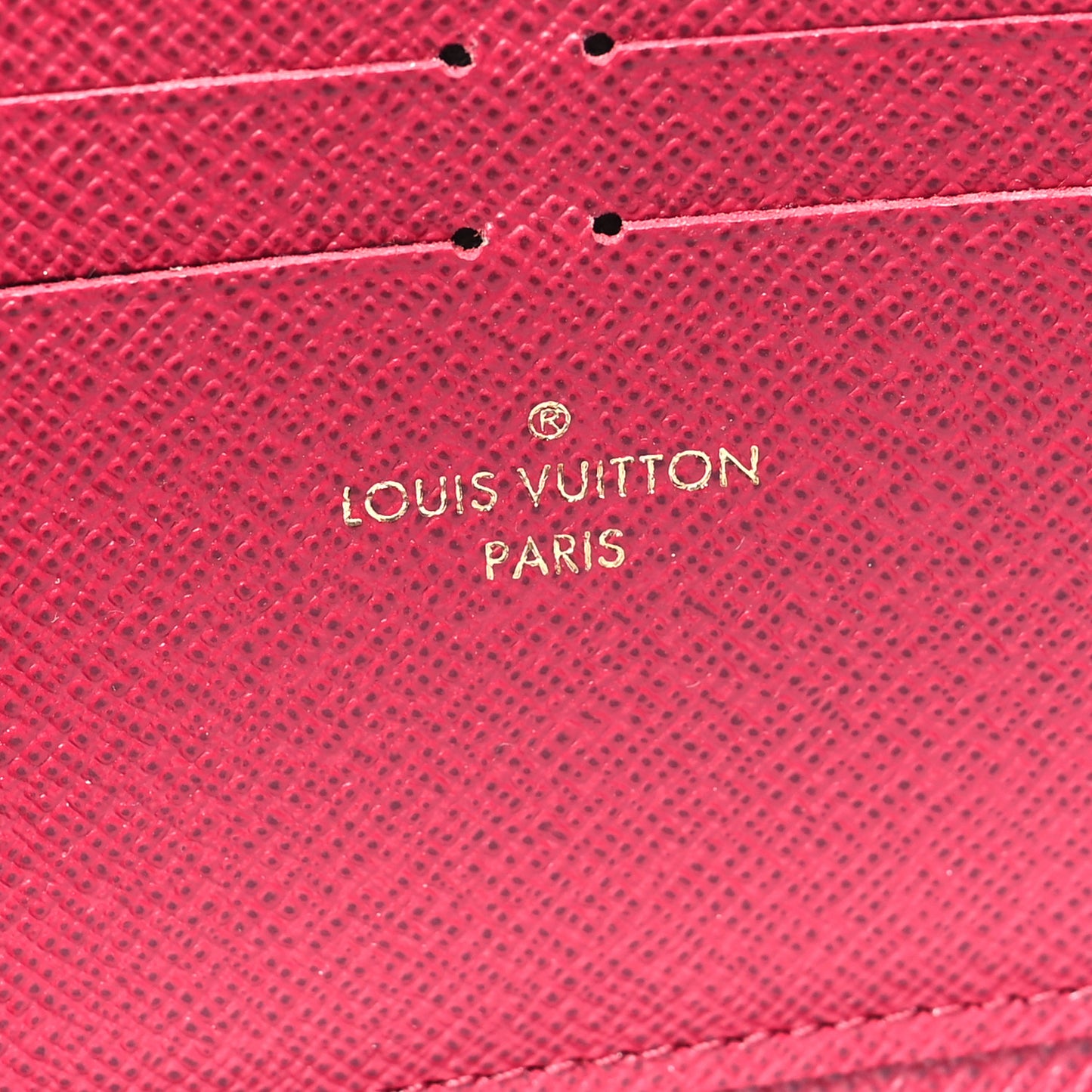 Monogram Clemence Wallet Fuchsia
