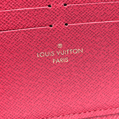 Louis Vuitton Monogram Clemence Wallet Fuchsia 6 of 9