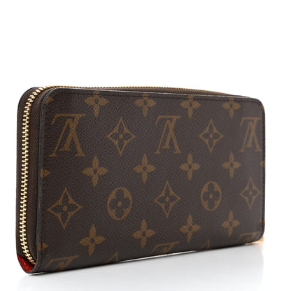 Louis Vuitton Monogram Zippy Wallet Coquelicot 4 of 9
