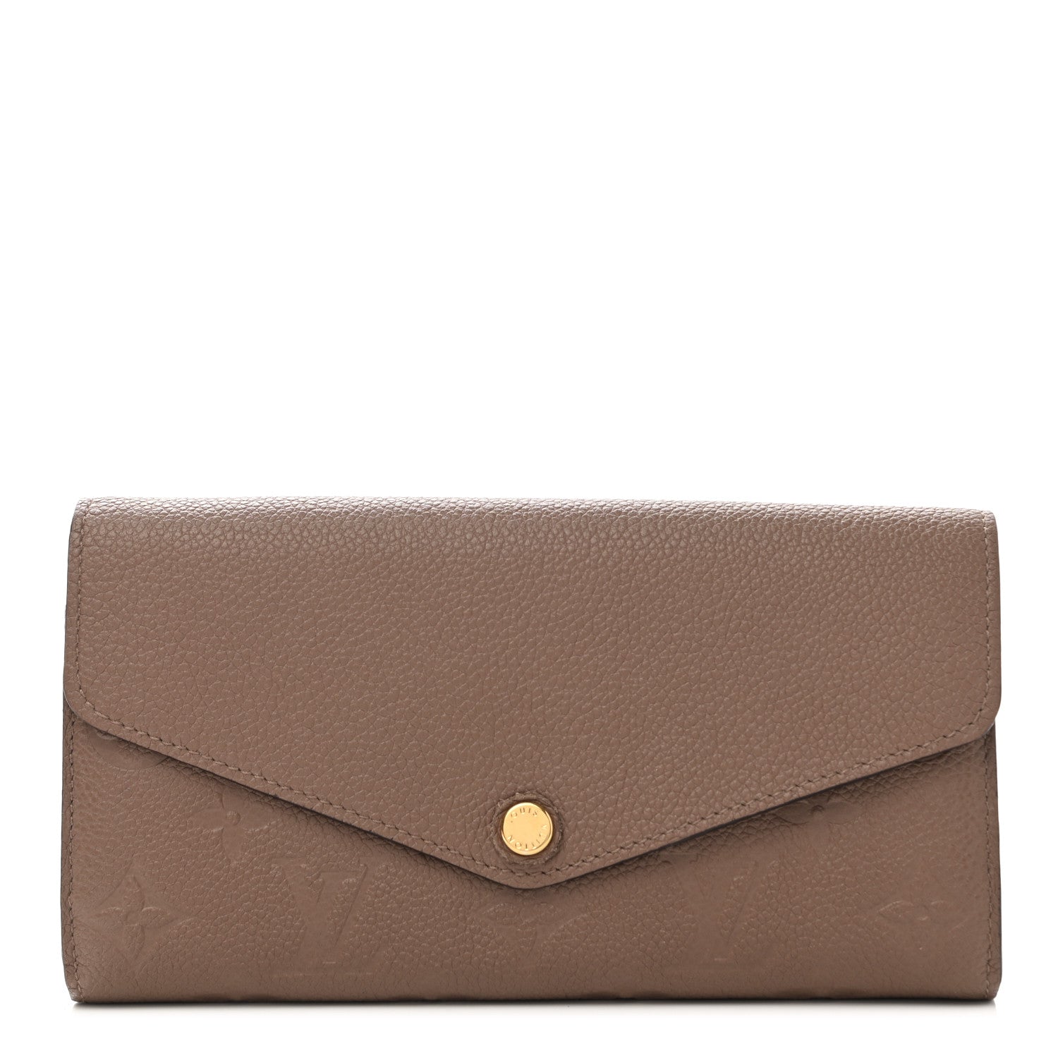 Louis Vuitton Empreinte Sarah Wallet NM Taupe Glace 1 of 9