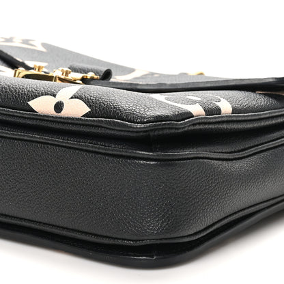 Louis Vuitton Empreinte Monogram Giant Pochette Metis Black Beige 9 of 9