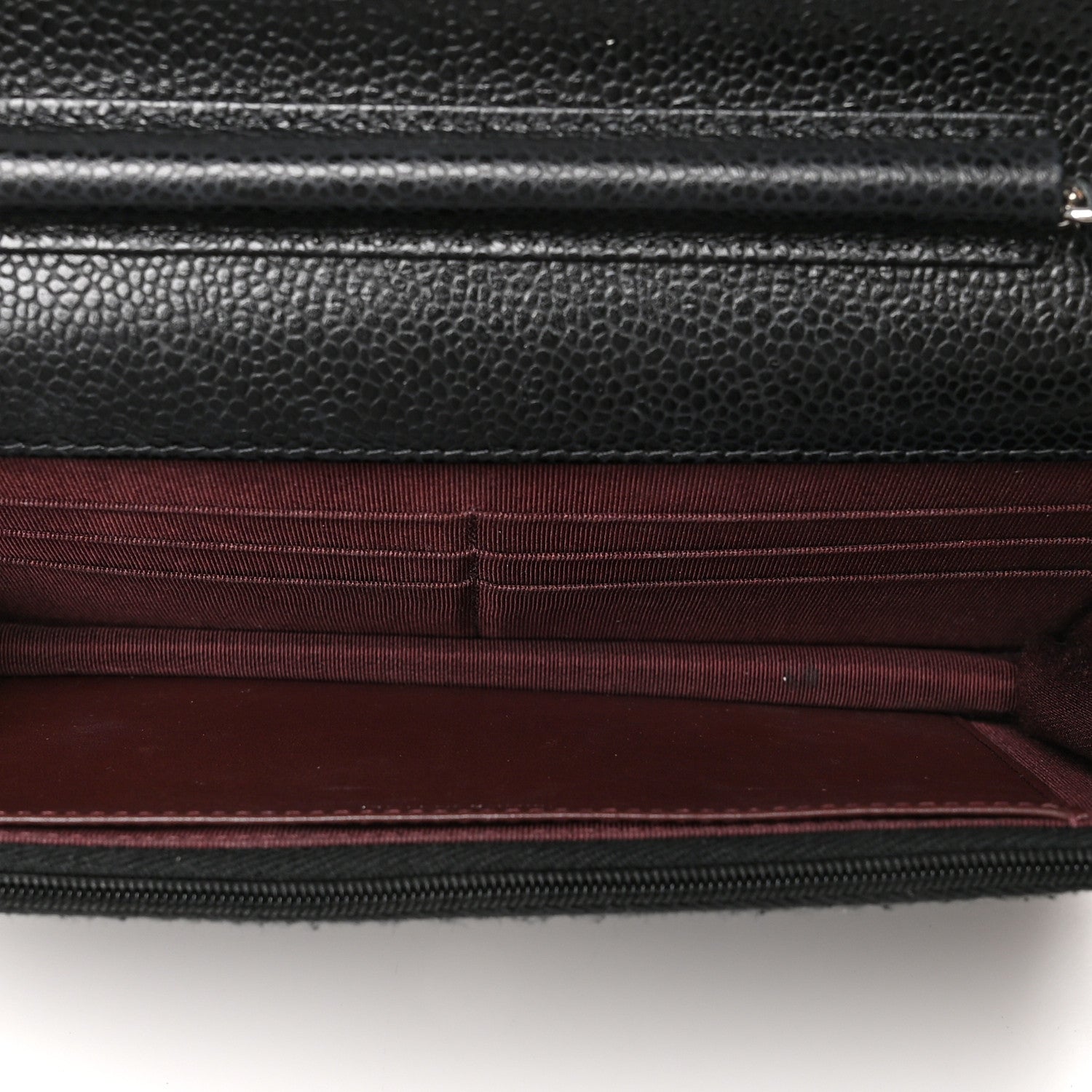 Chanel Caviar Quilted Wallet On Chain WOC Black 5 of 10