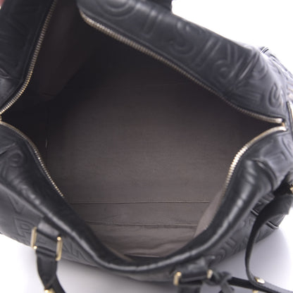Louis Vuitton Calfskin Embossed Speedy Cube 30 Black 6 of 22