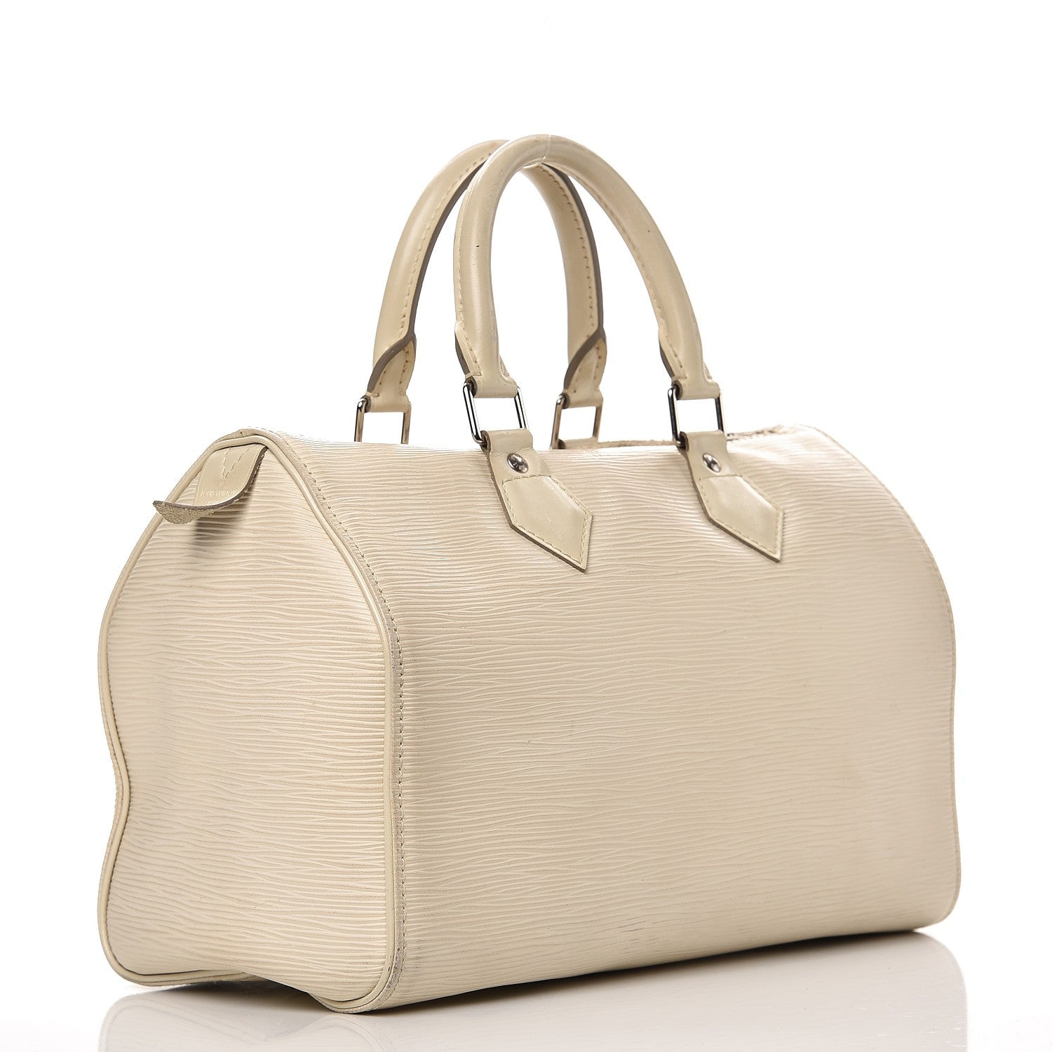 Louis Vuitton Epi Speedy 25 Ivory 3 of 15