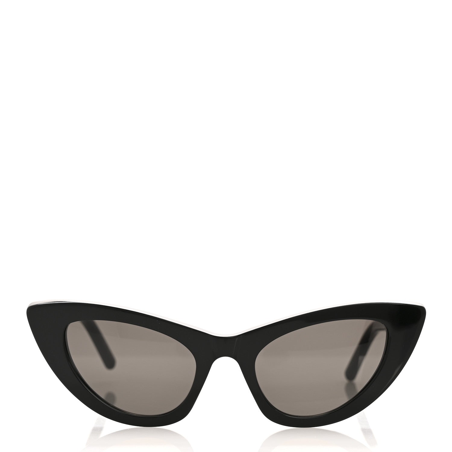 Saint Laurent Acetate Lily Tiger Cat Eye Sunglasses SL213 Black 2 of 8