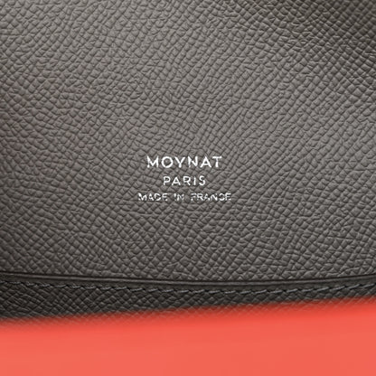 Moynat Carat Calfskin Madeleine Bag Coral Zinc 6 of 12