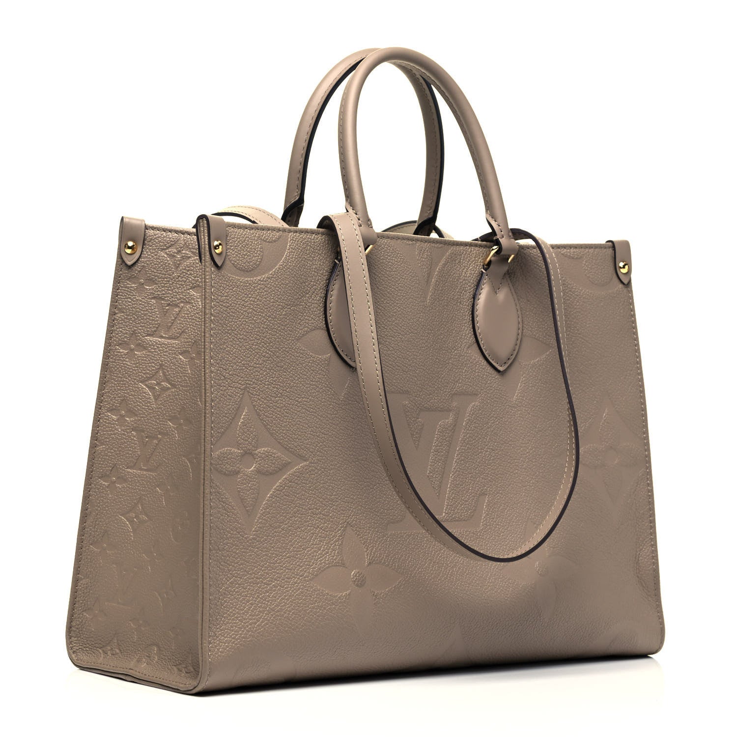 Louis Vuitton Empreinte Monogram Giant Onthego MM Tourterelle 3 of 9