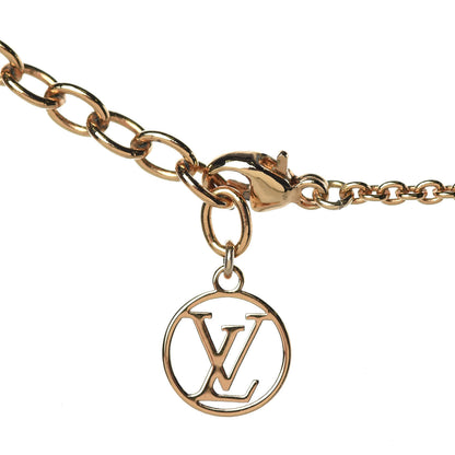 Louis Vuitton Flower Full Necklace Gold 6 of 7