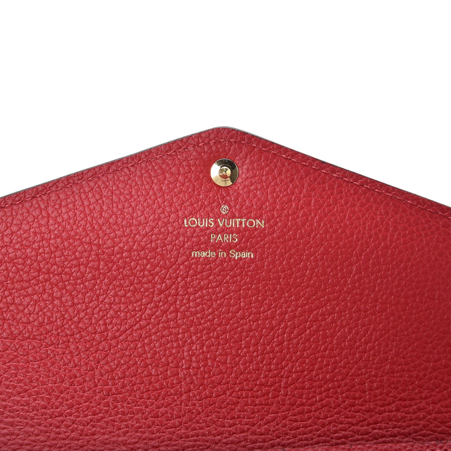 Louis Vuitton Empreinte Sarah Wallet NM Cherry 6 of 9