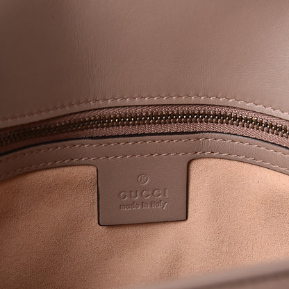 Gucci Calfskin Matelasse Medium GG Marmont Shoulder Bag Porcelain Rose 5 of 9