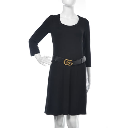 Gucci Calfskin Double G 40mm Belt 85 34 Black 2 of 6