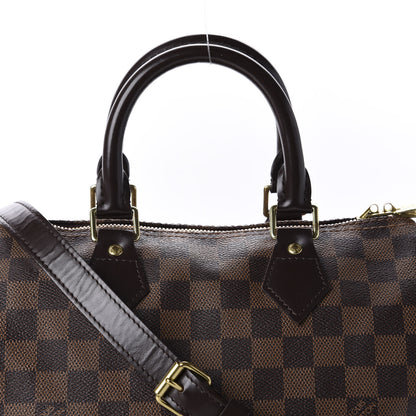 Louis Vuitton Damier Ebene Speedy Bandouliere 25 11 of 11