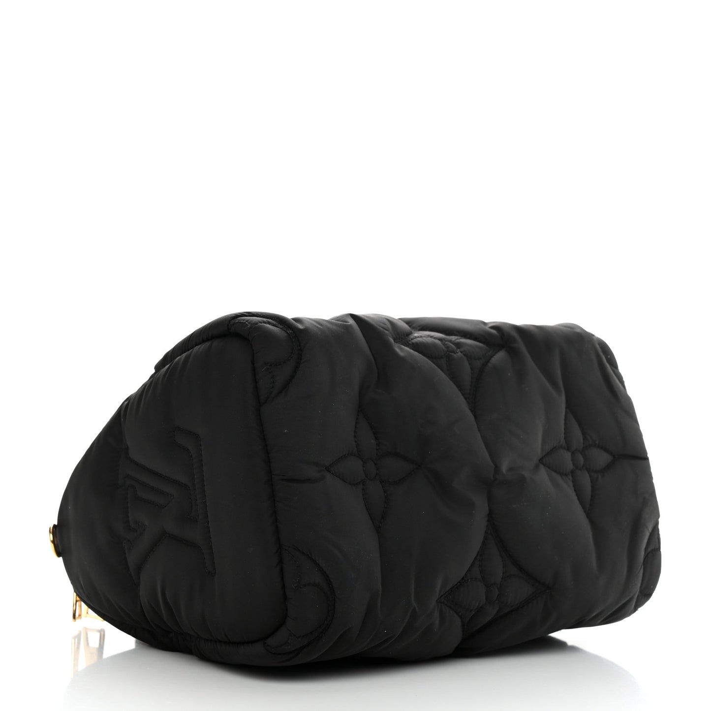Econyl Mini Monogram Pillow Speedy Bandouliere 25 Black