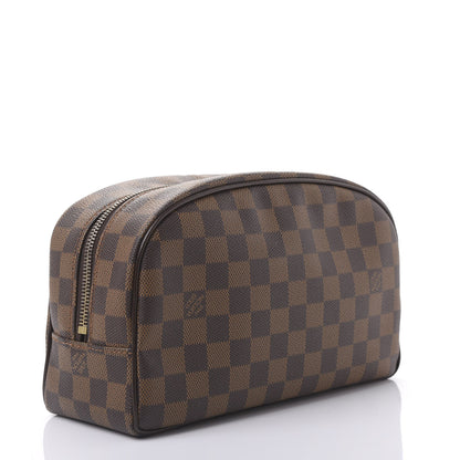Louis Vuitton Damier Ebene Toiletry Bag 25 3 of 10