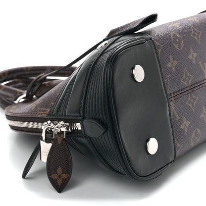 Louis Vuitton Shiny Monogram Alma PM Black 10 of 11