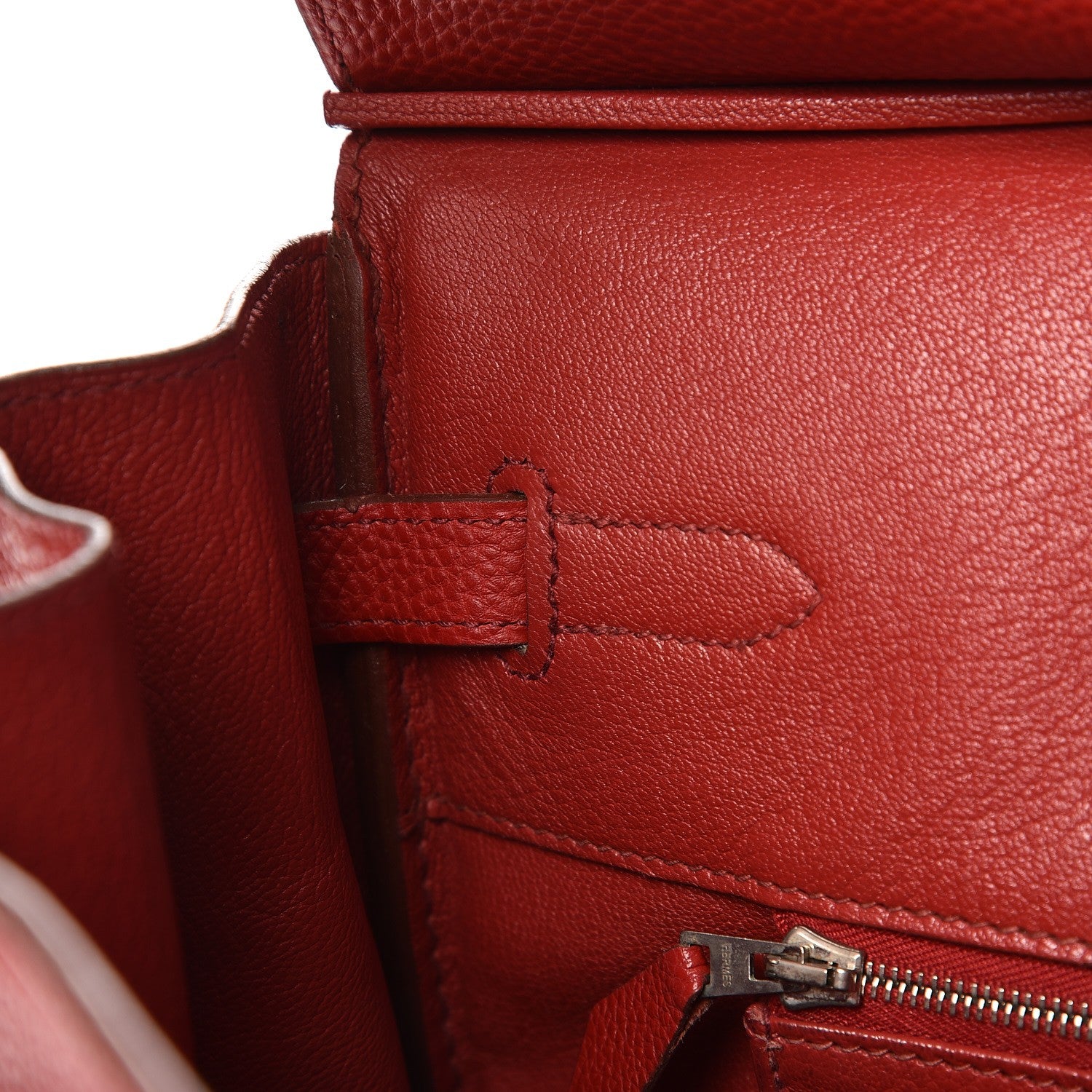 Hermes Togo Birkin 35 Rouge Garance 12 of 37
