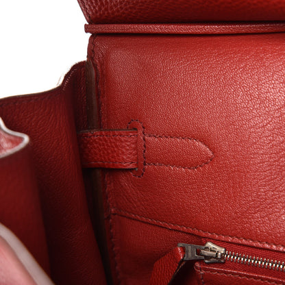 Hermes Togo Birkin 35 Rouge Garance 12 of 37