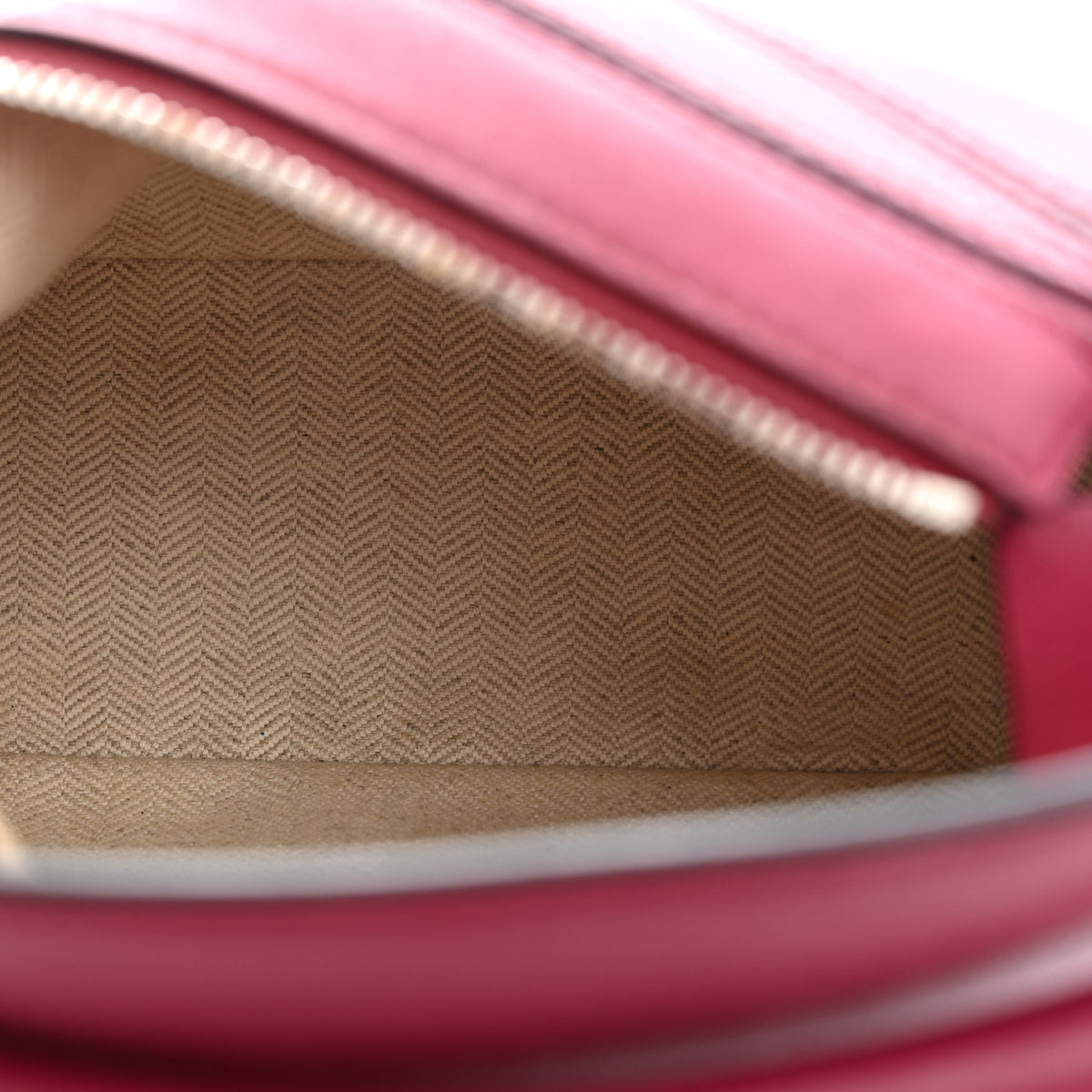 Calfskin Mini Puzzle Bag Raspberry