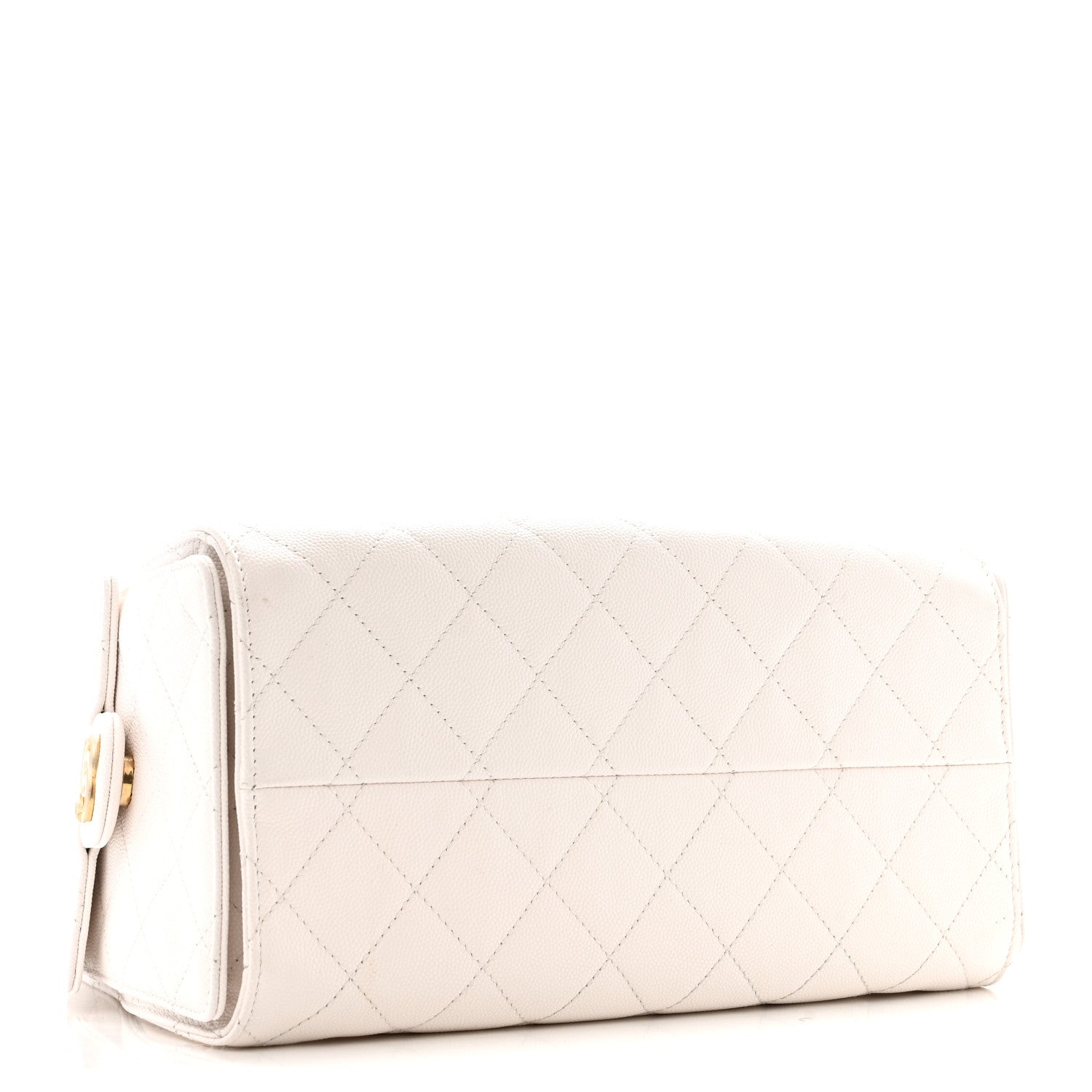 Chanel Caviar Quilted Small Chanel 25 Handbag White 4 of 12