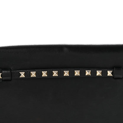 Valentino Garavani Nappa Rockstud Wristlet Clutch Black 8 of 14