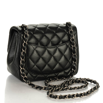Chanel Caviar Quilted Mini Square Flap Black 3 of 8