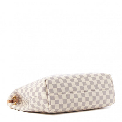 Louis Vuitton Damier Azur Graceful PM Rose Ballerine 4 of 9