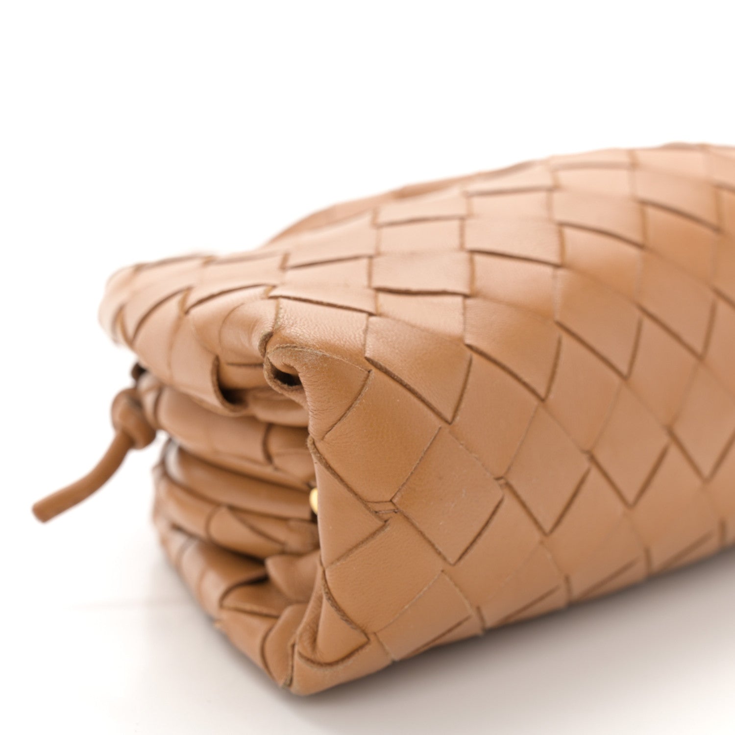 Bottega Veneta Nappa Intrecciato The Mini Pouch Carmel 10 of 11