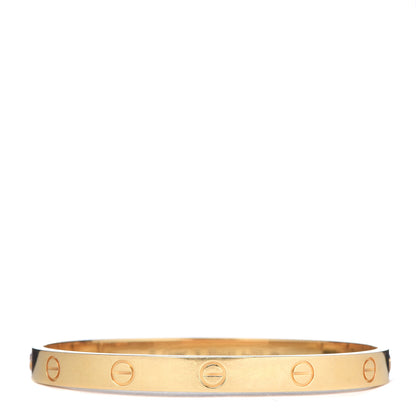 Cartier 18K Yellow Gold LOVE Bracelet 18 1 of 7