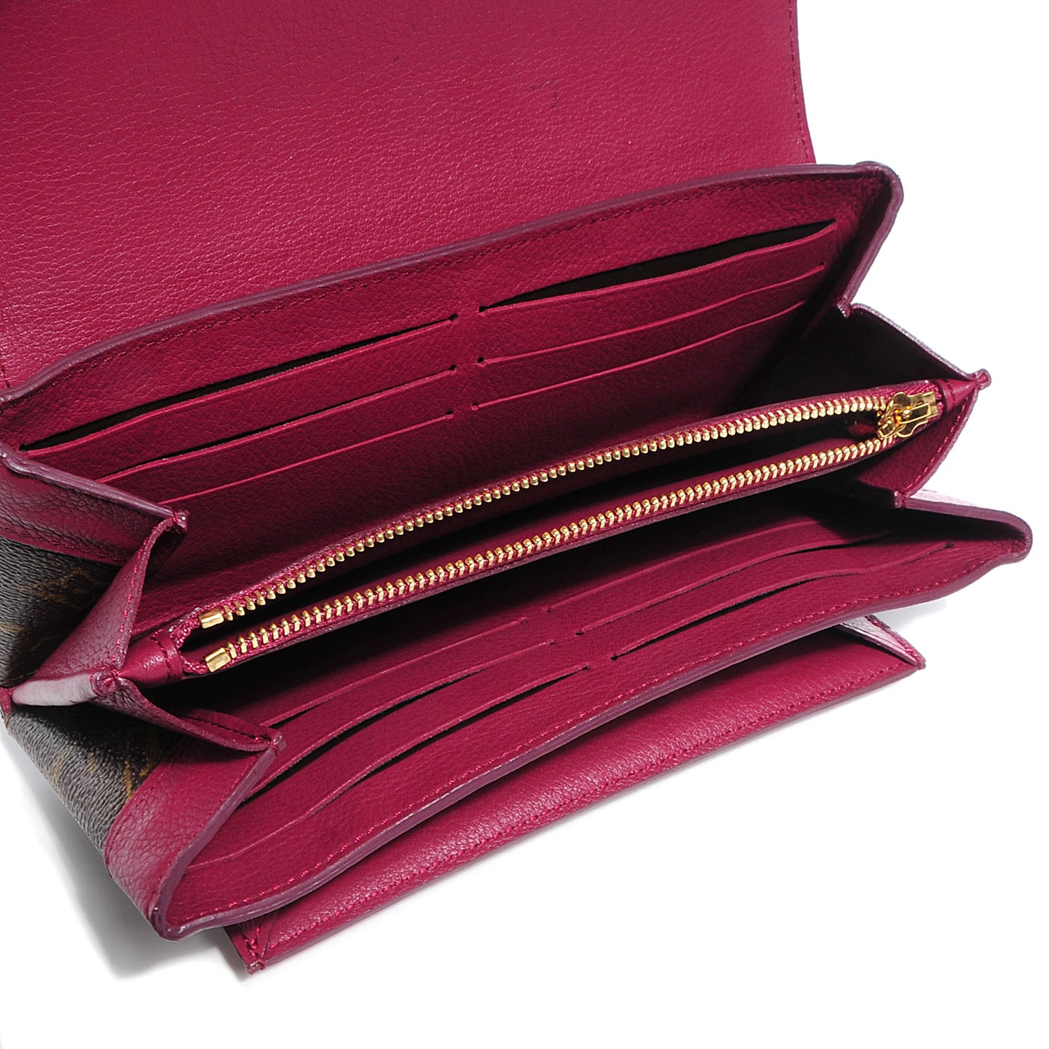 Louis Vuitton Monogram Elysee Wallet Aurore 6 of 8
