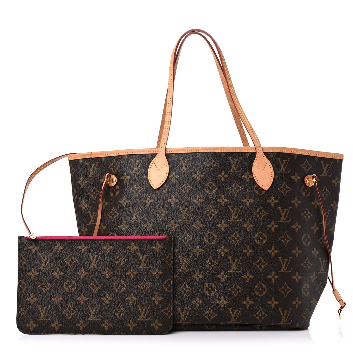 Monogram Neo Neverfull MM Pivoine