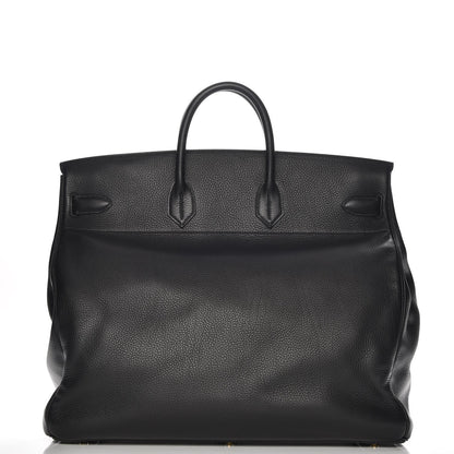 Hermes Ardennes HAC Travel Birkin 50 Black 4 of 31