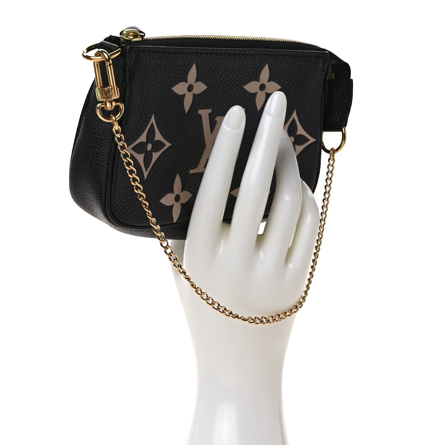 Louis Vuitton Empreinte Monogram Giant Mini Pochette Accessories Black 2 of 6